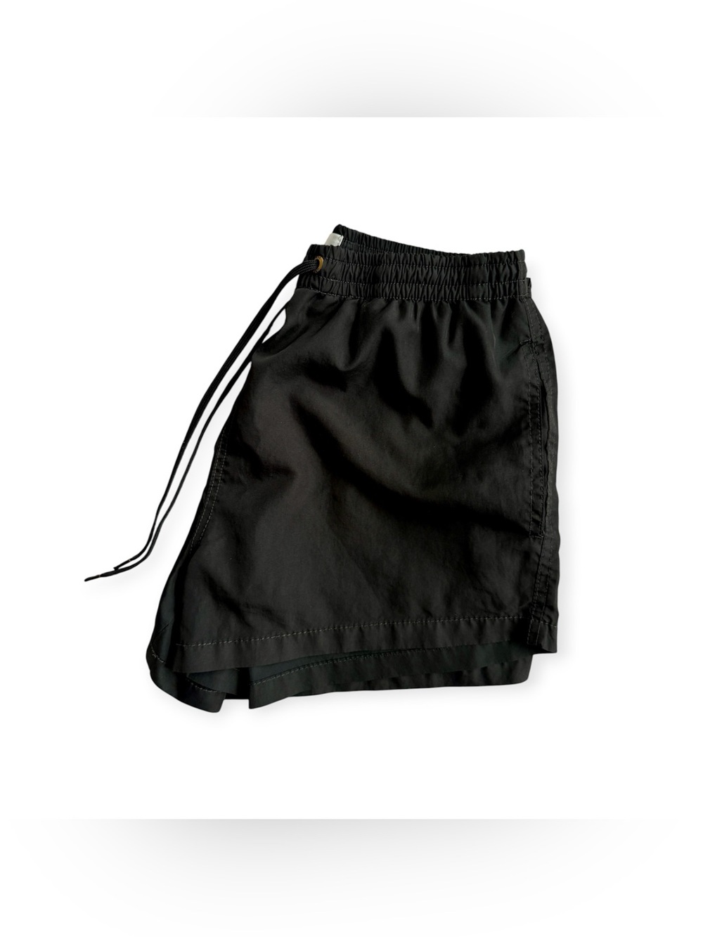 Zara Men’s Black Drawstring Swim Trunks Size M